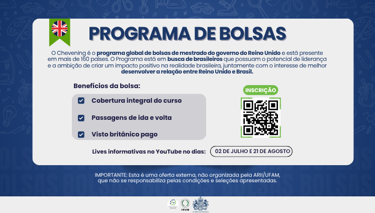 Bolsa de estudos integral do Chevening
