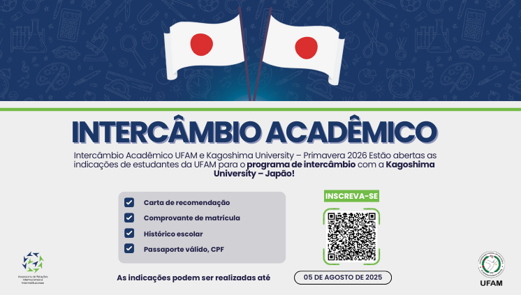 🇯🇵 Intercâmbio Acadêmico UFAM e Kagoshima University 